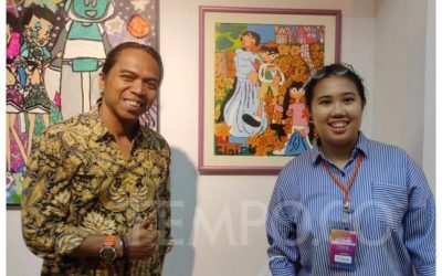 Lebih Dekat dengan Timotius Suwarsito, Sosok di Balik Seniman Penyandang Autisme Indonesia
